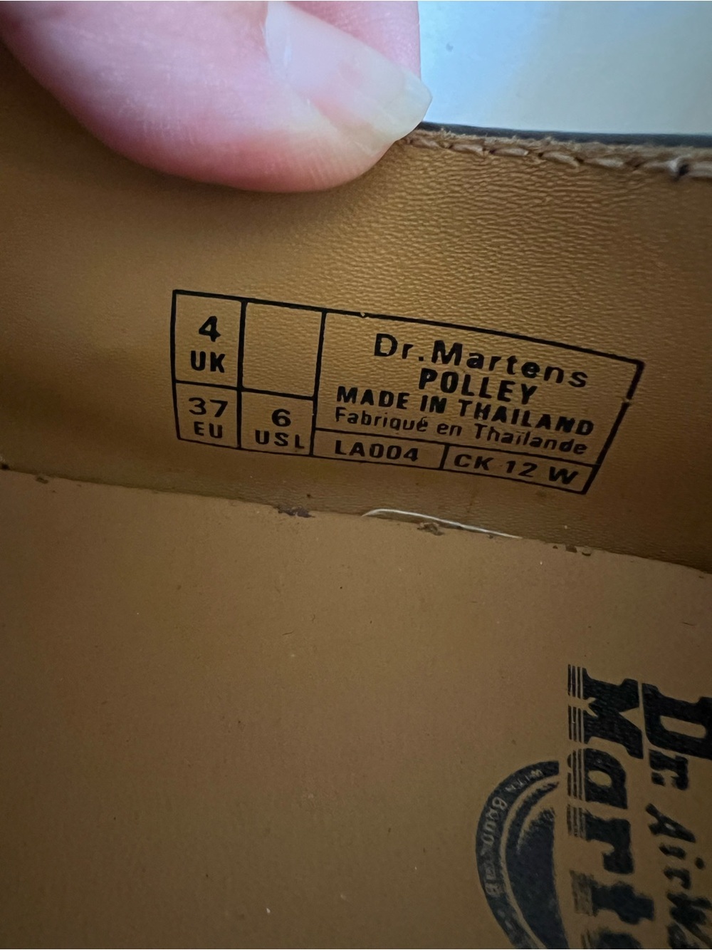 Dr. Martens Polley Womens Full Grain T Bar Mary Jane Size 6 - Picture 12 of 13